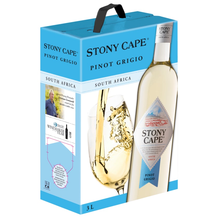 Stony Cape Weißwein Pinot Grigio Südafrika trocken 3l